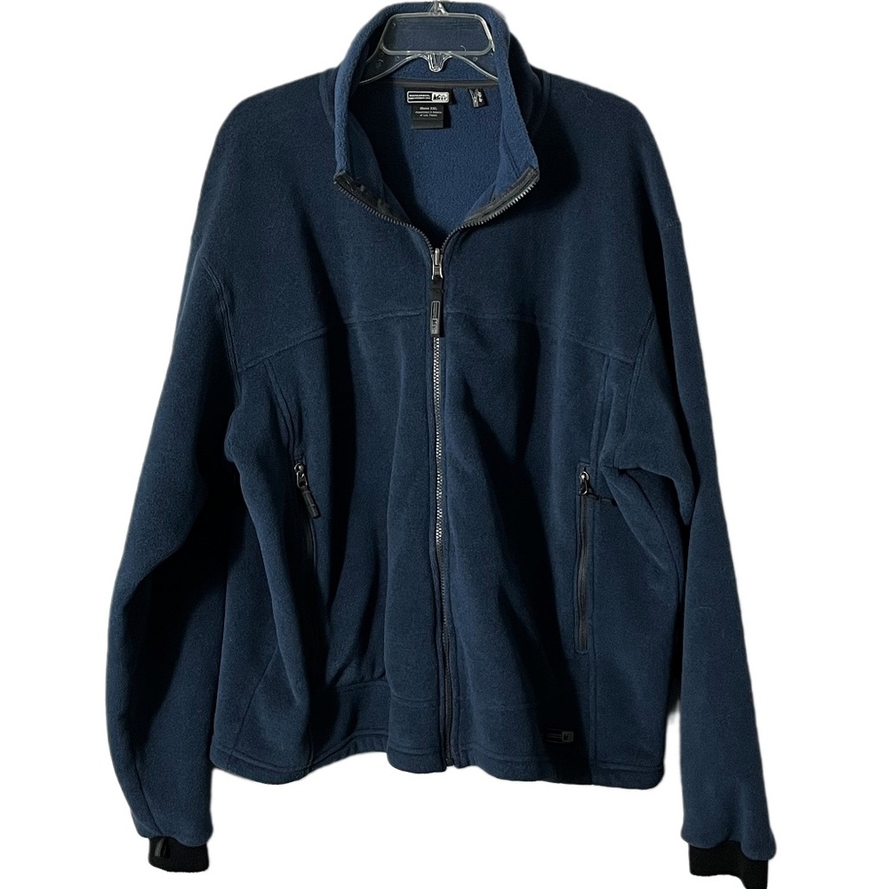 REI Polartec Men’s Jacket XXL | Blue/ Fleece | EUC | Gorpcore Athliesure